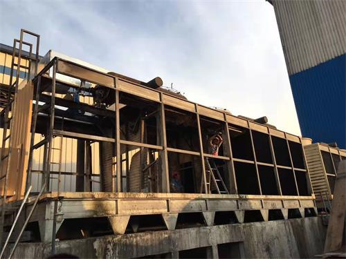 冷卻塔的主要組成部分,冷卻塔的組成與工作原理