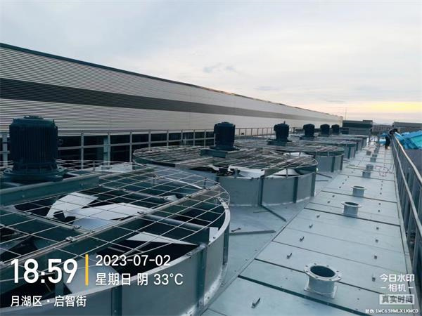 橫流式冷卻塔噪聲影響的防治措施(商丘閉式橫流冷卻